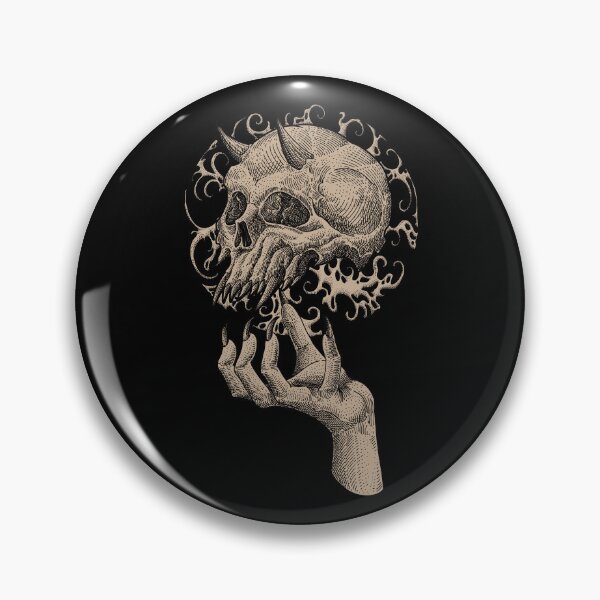 Item preview, Skull Head Holding by Hand  designed and sold by WOLForDEER.