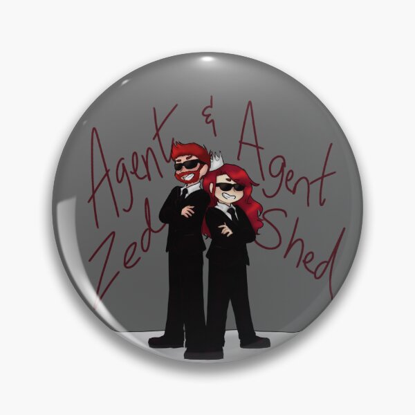 Item preview, Agent Shed and Agent Zed >:3 designed and sold by Veethebee5.