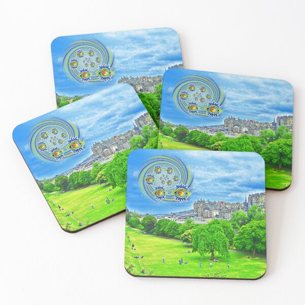 Item preview, EdinburghParkFireSkEyeVortex designed and sold by Klaus Bremner (Autotelic Art).