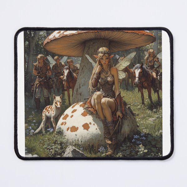 Item preview, The World of Elves and Faeries designed and sold by éléphant noir.