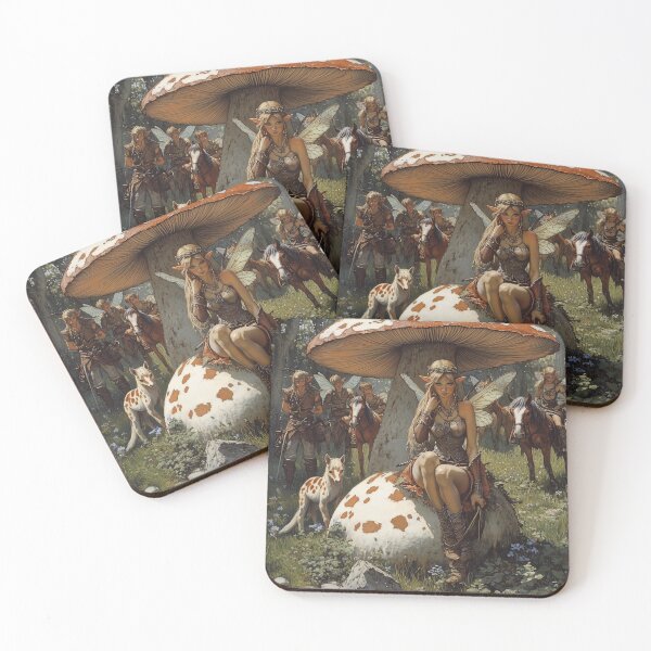 Item preview, The World of Elves and Faeries designed and sold by éléphant noir.