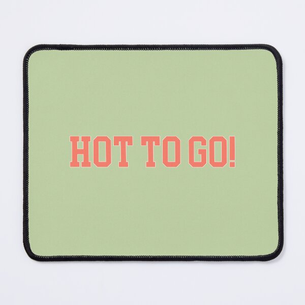 Item preview, HOT TO GO! Varsity Peach Orange Outline designed and sold by aestheticqueen.