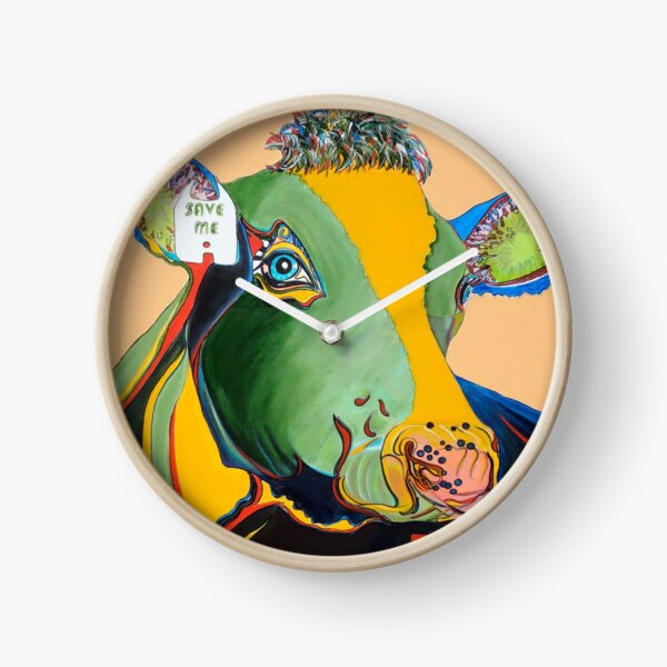 Activist Cow Clock