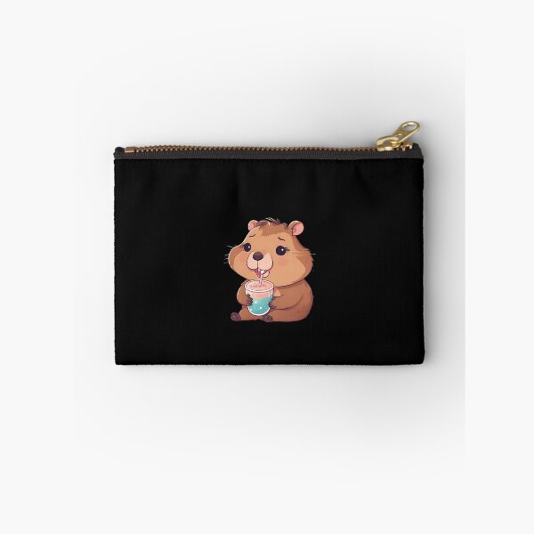 Item preview,  Cute bubble Tea Lover capybara designed and sold by Artistusha.