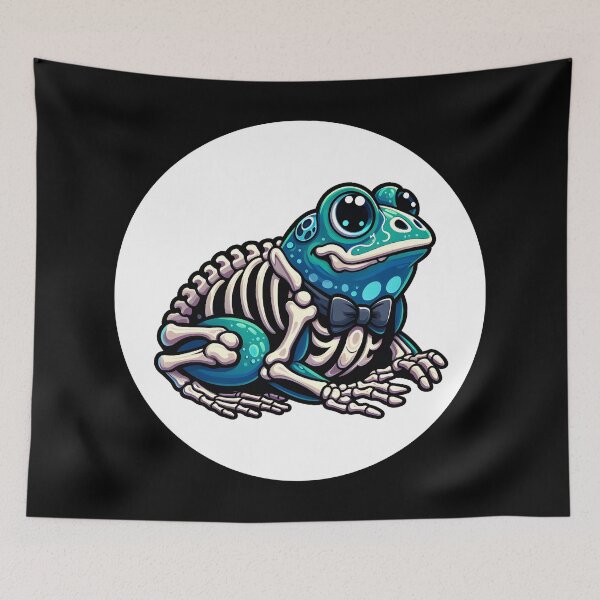 Item preview, Skeleton Frog: A Creepy Creepypasta Creation designed and sold by Mechanical-Artt.