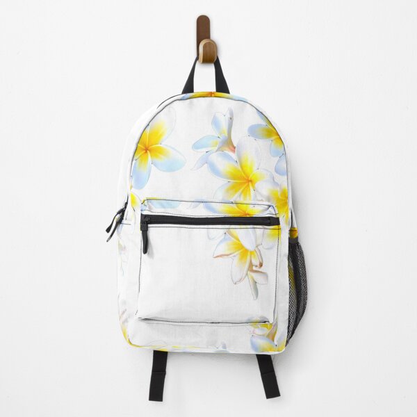 Item preview, WHITE AND YELLOW FRANGIPANI designed and sold by flora-kitty-art.