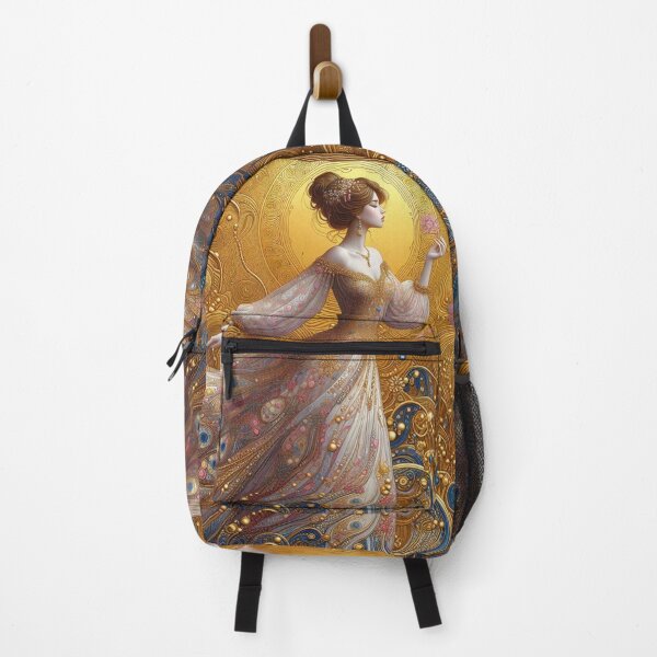 Aperçu de l'œuvre Femme en robe évasée créée et vendue par Beyond Threaded.