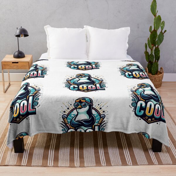 Item preview, A Cool Penguin designed and sold by trendybutterfly.