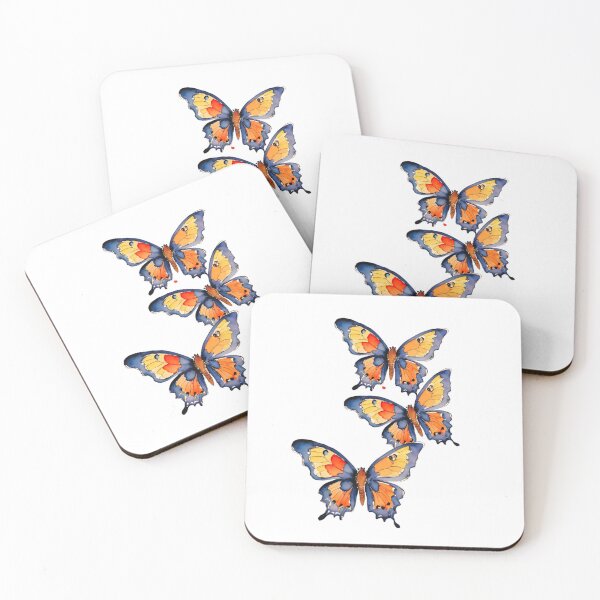 Item preview, Three Butterflies in a row - Butterfly Composition by Lee Holland Design designed and sold by LHDdesign.