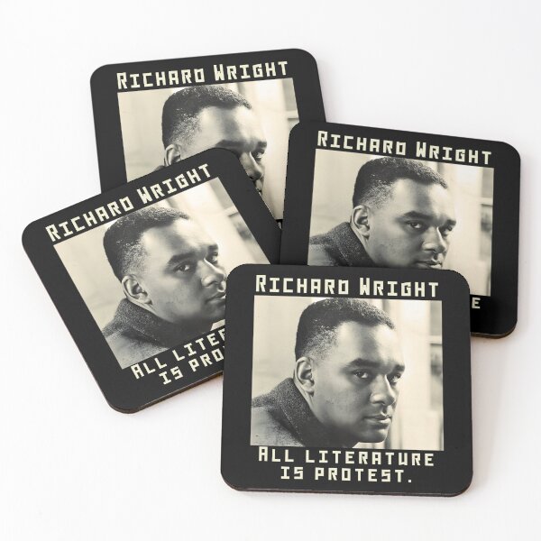Item preview, Richard Wright quote: "All literature is protest." designed and sold by artbleed.