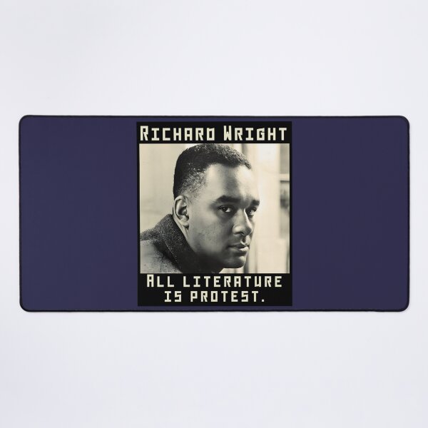 Item preview, Richard Wright quote: "All literature is protest." designed and sold by artbleed.