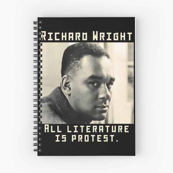 Item preview, Richard Wright quote: "All literature is protest." designed and sold by artbleed.