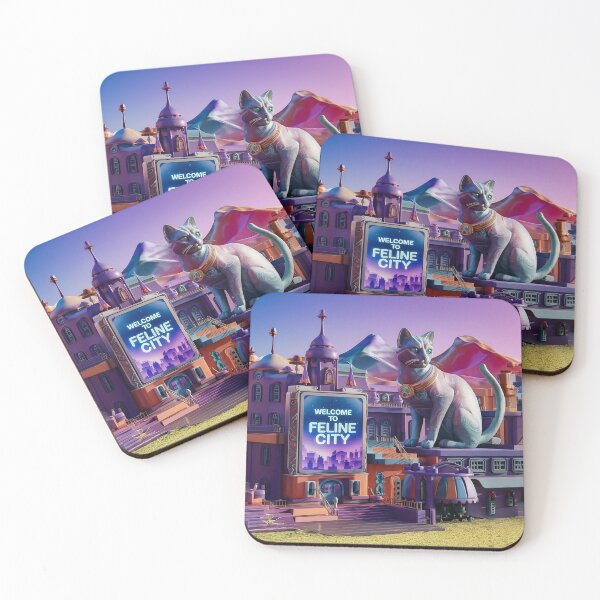 Item preview, The city of felines designed and sold by Marcu Ioachim.