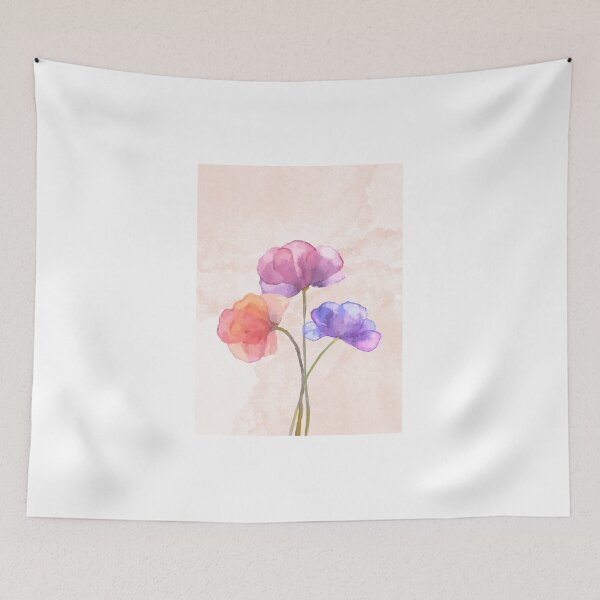Item preview, Three Flowers designed and sold by Divya-Hirodiya.