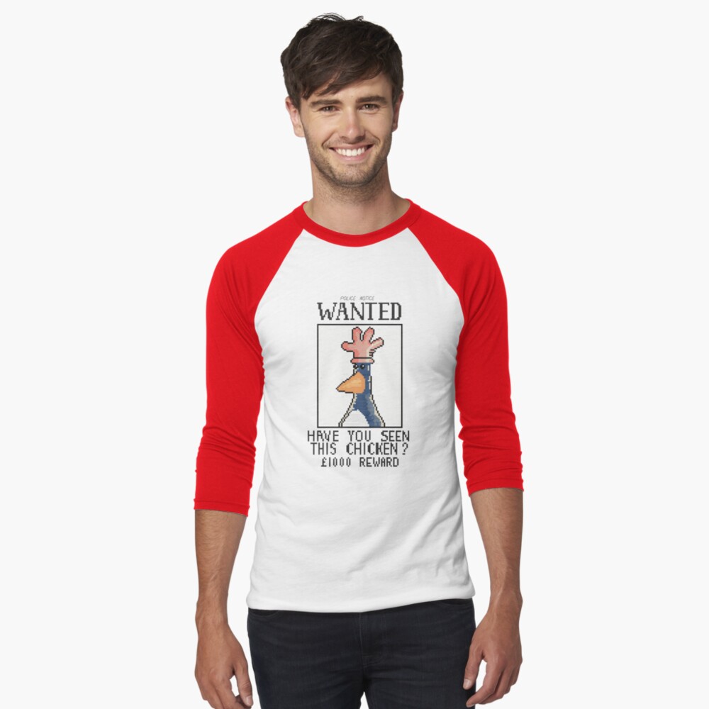 Item preview, Baseball ¾ Sleeve T-Shirt designed and sold by Senaitaman.