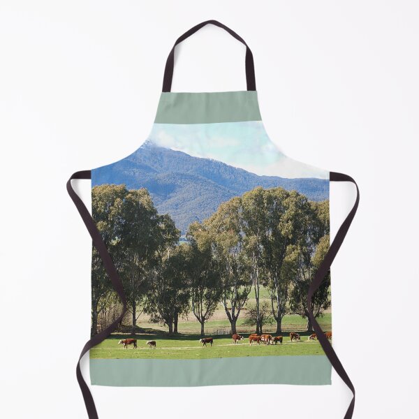 Item preview, Cows Eucalyptus Trees And A Mountain designed and sold by Joy Watson - Natural Light Photography .
