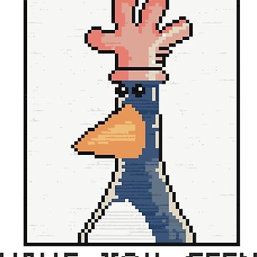 Artwork thumbnail, Wanted Chicken 8 Bit by Senaitaman