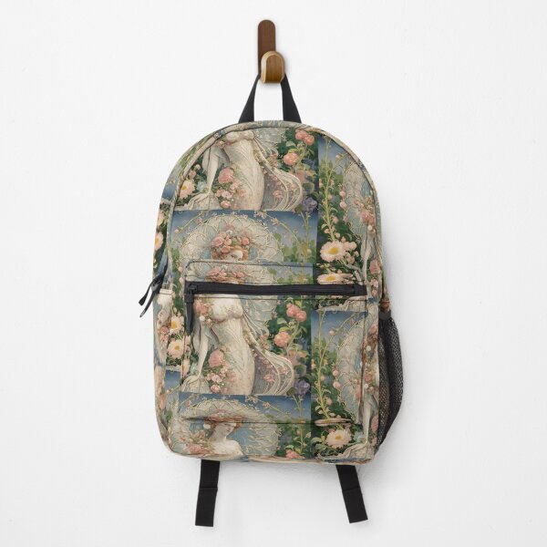 Item preview, Alphonse Mucha Inspired Floral Art Nouveau designed and sold by Tamas Das.