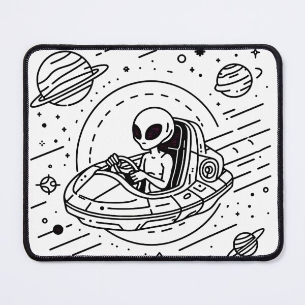 Item preview, Aliens travel the universe designed and sold by yumi86.