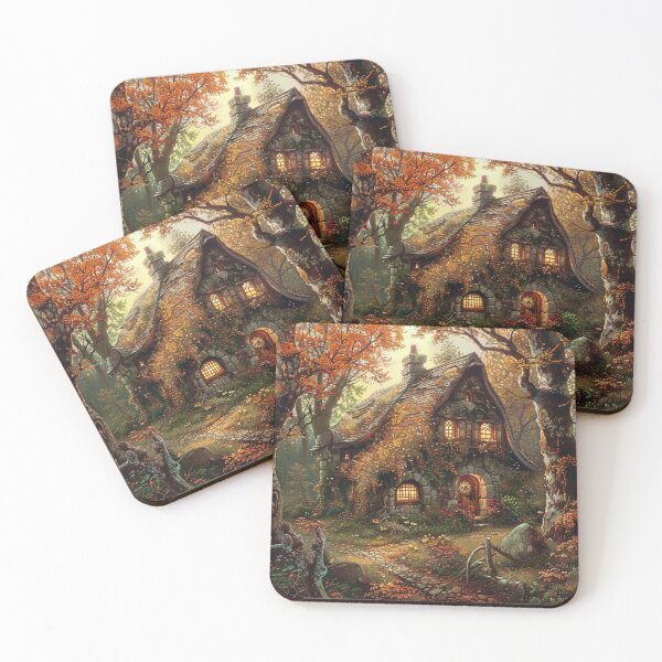 Item preview, Autumn Cottage designed and sold by Myra365Art.
