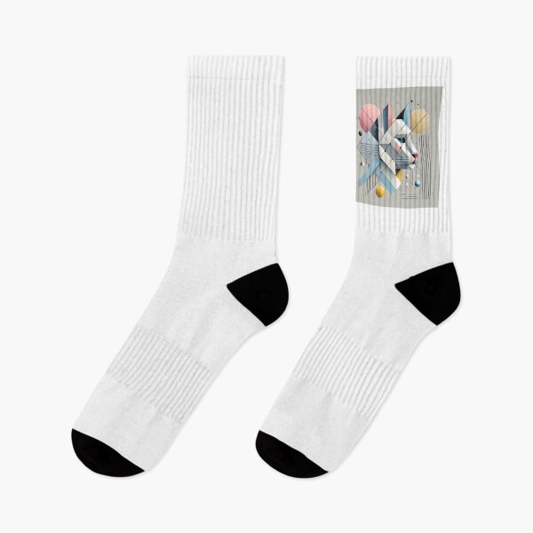 Item preview, Minimalist Geometric Cat designed and sold by RetroPop23.