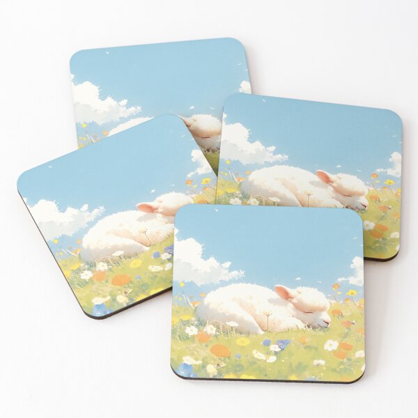 Item preview, Alpaca Sleeping Meadow designed and sold by AshiraCreations.