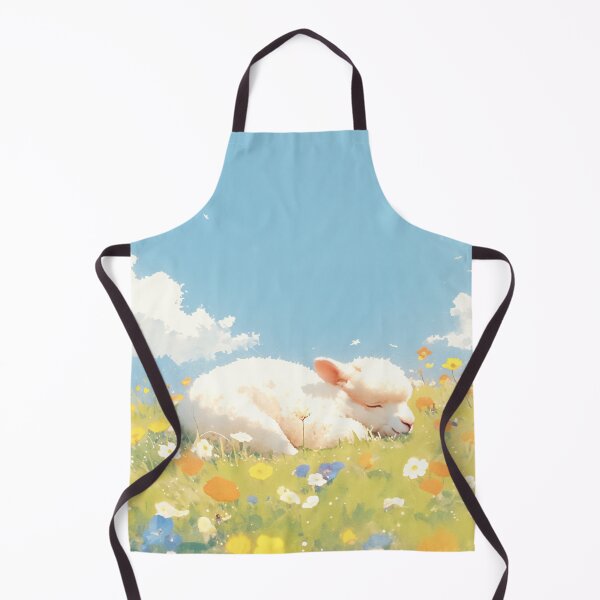 Item preview, Alpaca Sleeping Meadow designed and sold by AshiraCreations.
