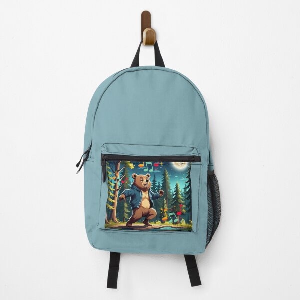 Item preview, Brown bear dancing in the forest designed and sold by Artbellachi.