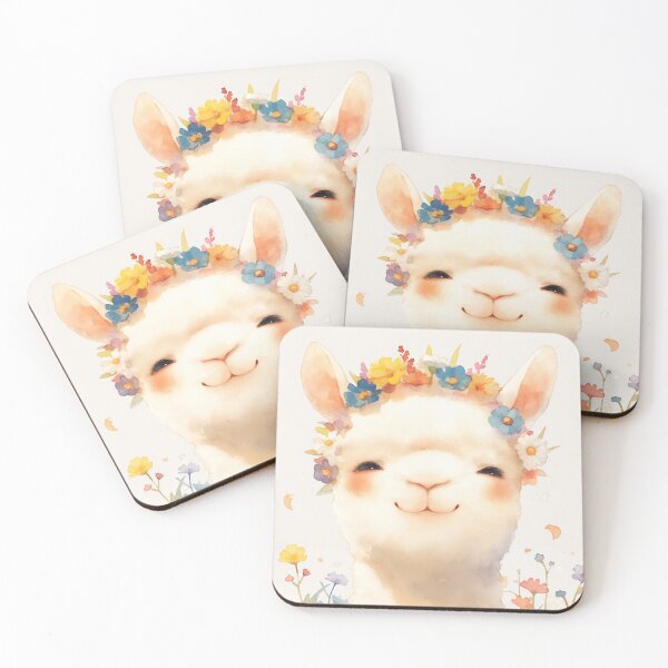 Item preview, Alpaca A Meadow of Joy designed and sold by AshiraCreations.