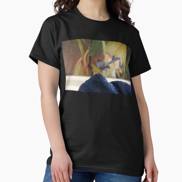 Item preview, Female Wren at Magpie Springs Vineyard - South Australian Wildlife designed and sold by MagpieSprings.