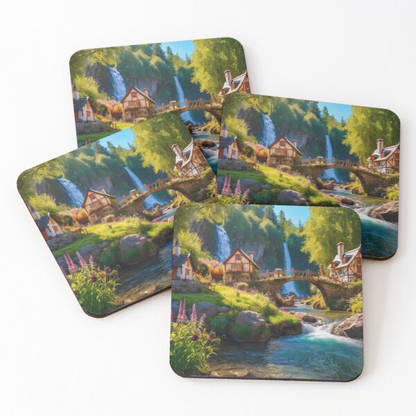 Item preview, Waterfall Haven designed and sold by BlareBlare.