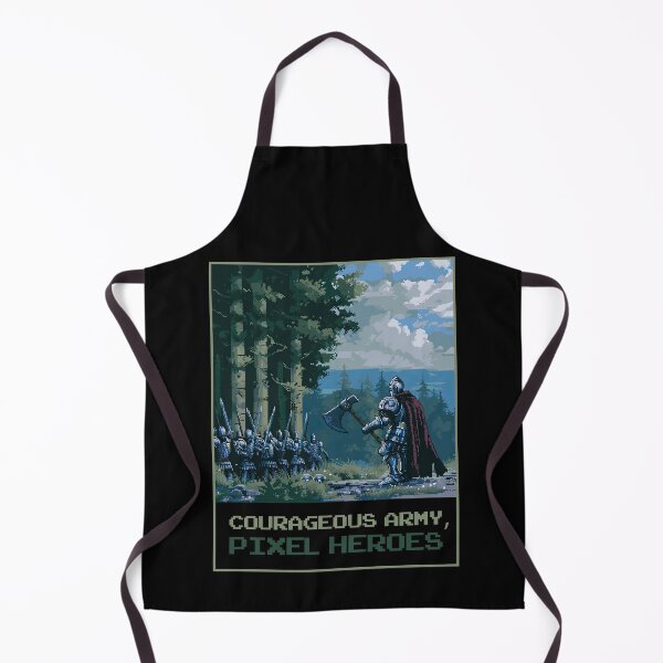 Item preview, Courageous Army, Pixel Heroes designed and sold by MagicAxe.