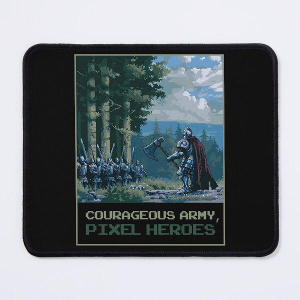 Item preview, Courageous Army, Pixel Heroes designed and sold by MagicAxe.