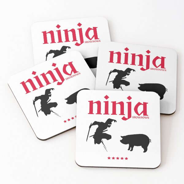 Item preview, Ninja Showdown, Red and Black designed and sold by UNK-Fatigues.