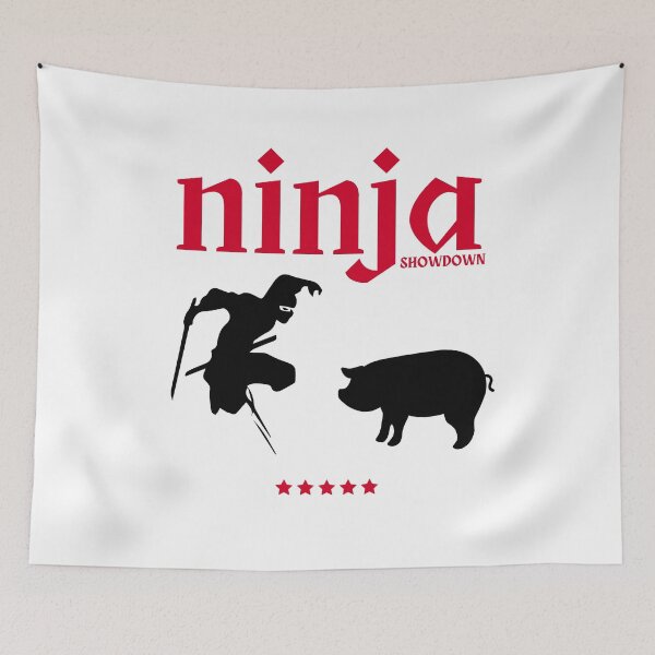 Item preview, Ninja Showdown, Red and Black designed and sold by UNK-Fatigues.