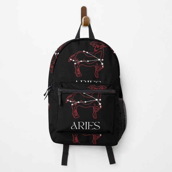 Item preview, Aries Zodiac Wall Art: Bold Ram Sign with Aries Word - Digital Astrology Decor designed and sold by angelyara.