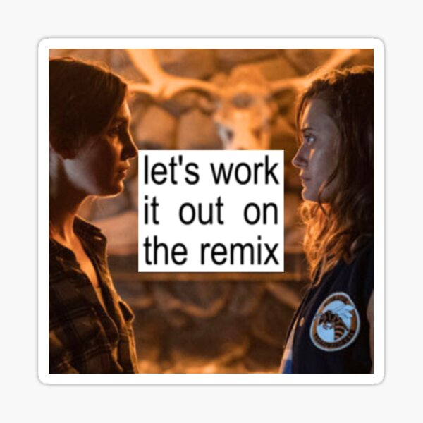 Vista previa del artículo con la obra «Jackieshauna: vamos a resolverlo en el remix.», diseñado y vendido por ivysdaisy.