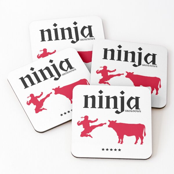 Item preview, Ninja Showdown, Black and Red designed and sold by UNK-Fatigues.