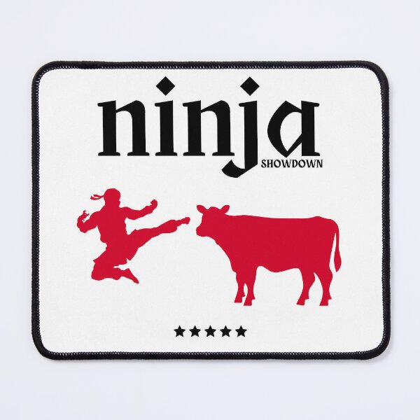 Item preview, Ninja Showdown, Black and Red designed and sold by UNK-Fatigues.