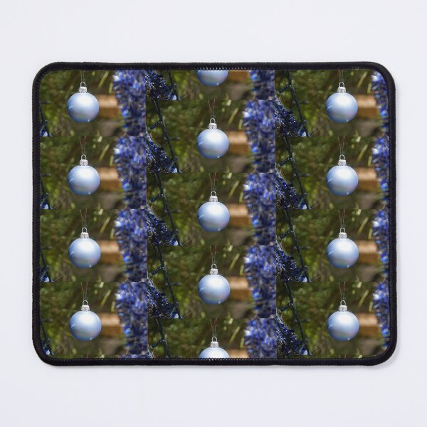 Item preview, Blue Christmas Bauble - Holiday Decor at Magpie Springs designed and sold by MagpieSprings.
