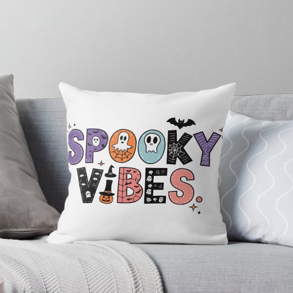 Item preview, Spooky Vibes Halloween Text Design - Colorful and Playful Art designed and sold by RebeccaRe.