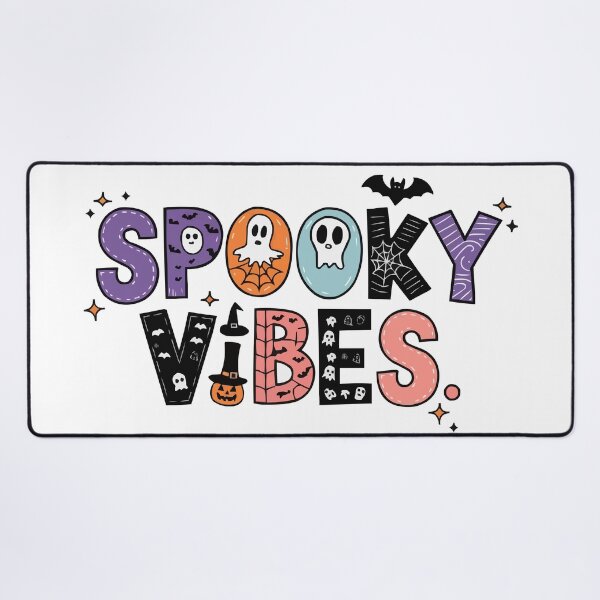 Item preview, Spooky Vibes Halloween Text Design - Colorful and Playful Art designed and sold by RebeccaRe.