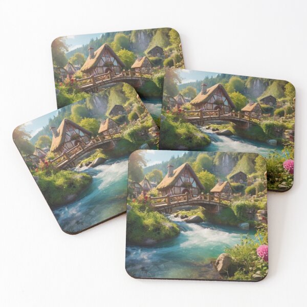 Item preview, Morning Village designed and sold by BlareBlare.