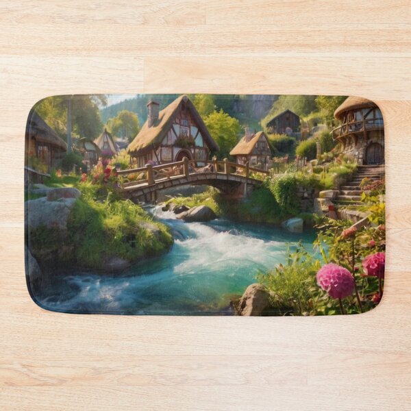 Item preview, Morning Village designed and sold by BlareBlare.