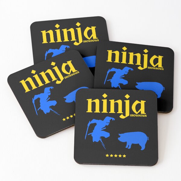 Item preview, Ninja Showdown, Yellow and Blue designed and sold by UNK-Fatigues.