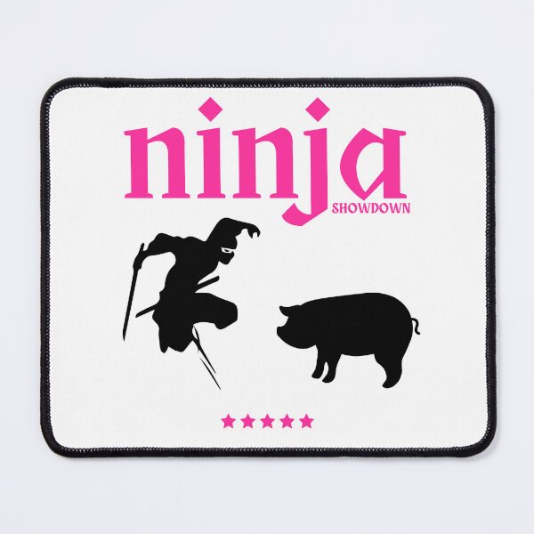 Item preview, Ninja Showdown, Pink and Black designed and sold by UNK-Fatigues.