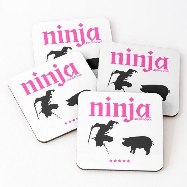 Item preview, Ninja Showdown, Pink and Black designed and sold by UNK-Fatigues.
