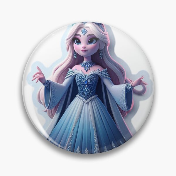 Item preview, Ice princess, adorable princess designed and sold by PaulaDigitalArt.