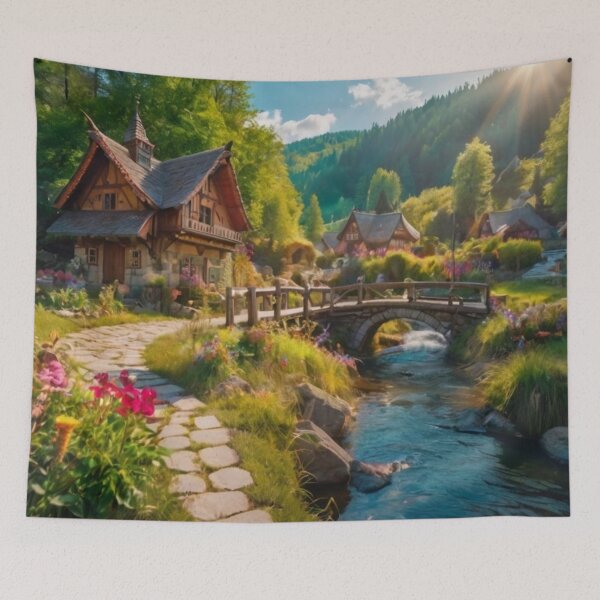 Item preview, Riverside Enchantment designed and sold by BlareBlare.