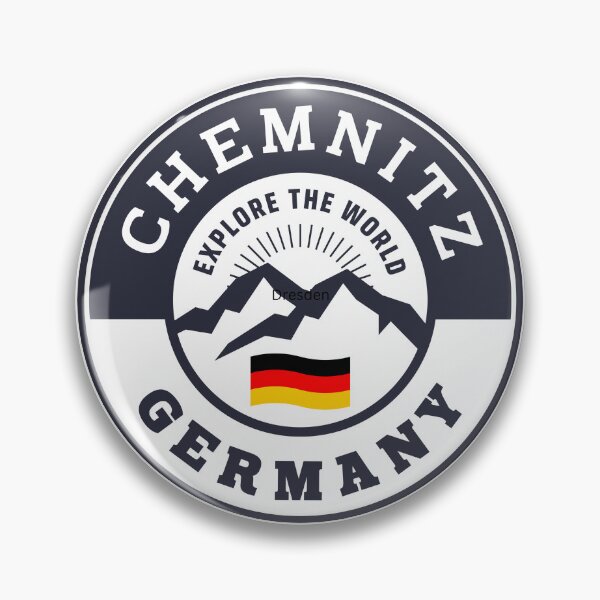 Item preview, Chemnitz Germany Black and White Crest designed and sold by World Designs.